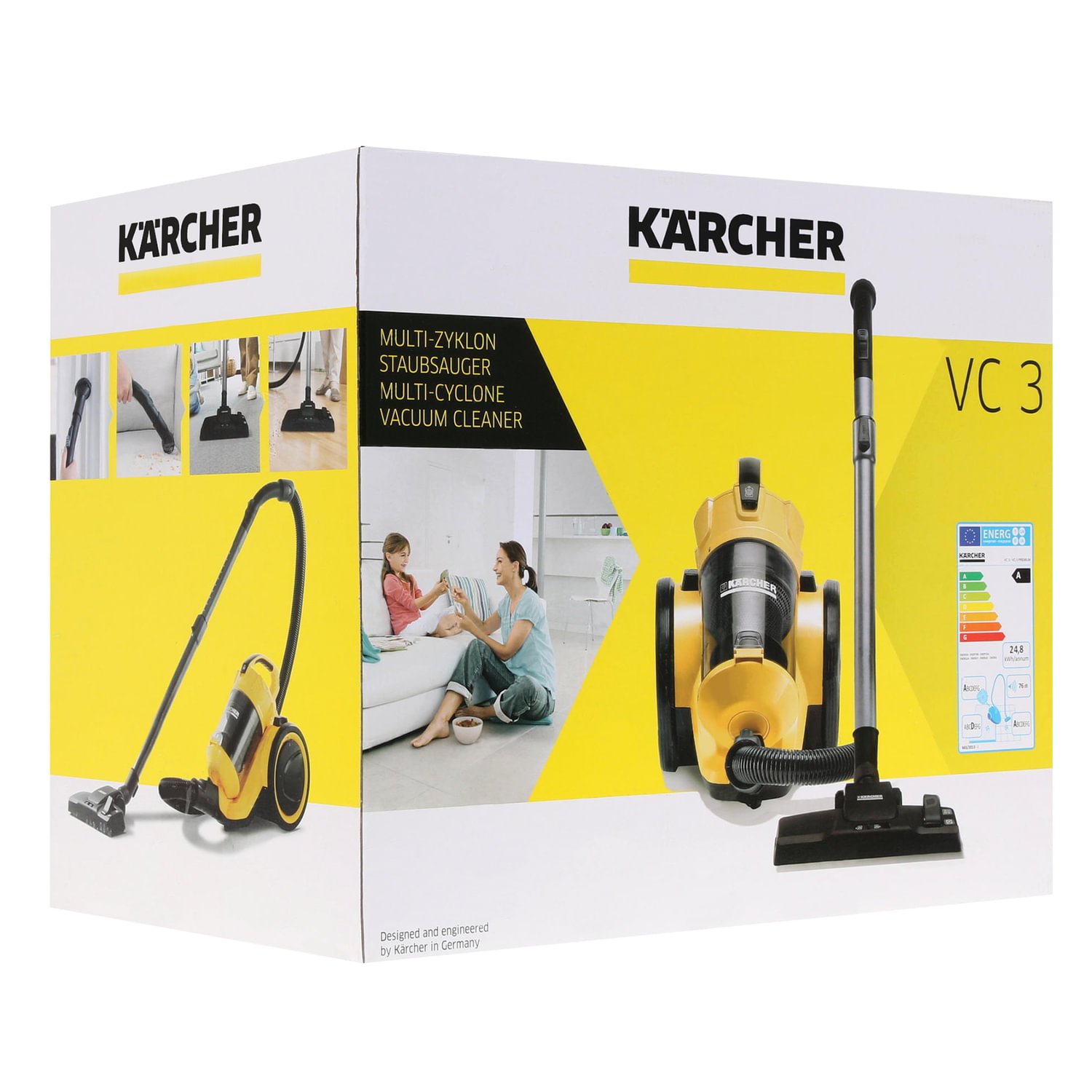 Пылесос KARCHER (КЕРХЕР) VC3 с контейнером 